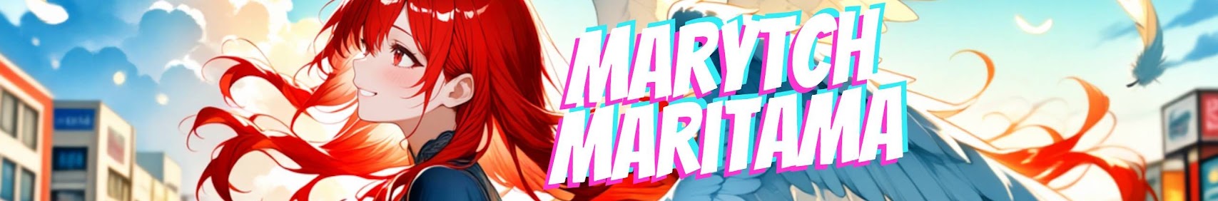 異次元遊園地Marych Land管理人「マリッチ・マリタマ」のVTuber配信業務での案件依頼・配信支援サービスイメージバナー。